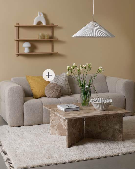 Interior design, studio couch, Plant, Comfort, Lighting, Grey, Rectangle, Beige, Flower