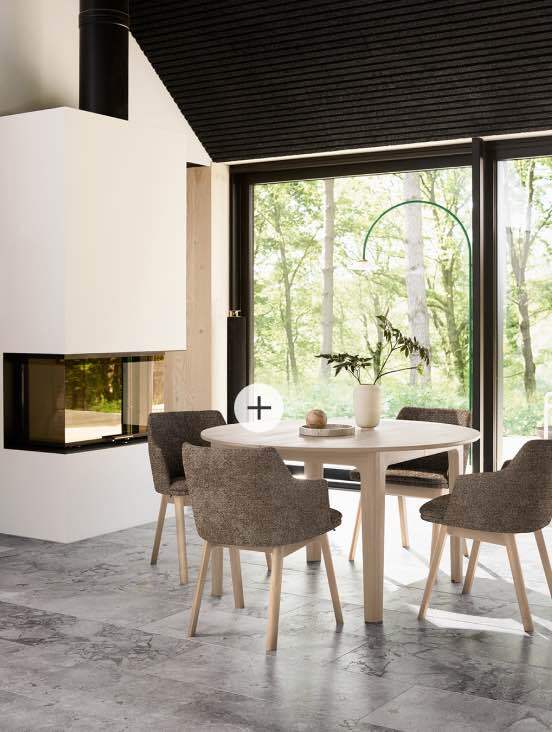 Interior design, Table, Furniture, Property, Plant, Chair, Wood, Floor, Shade, Flooring