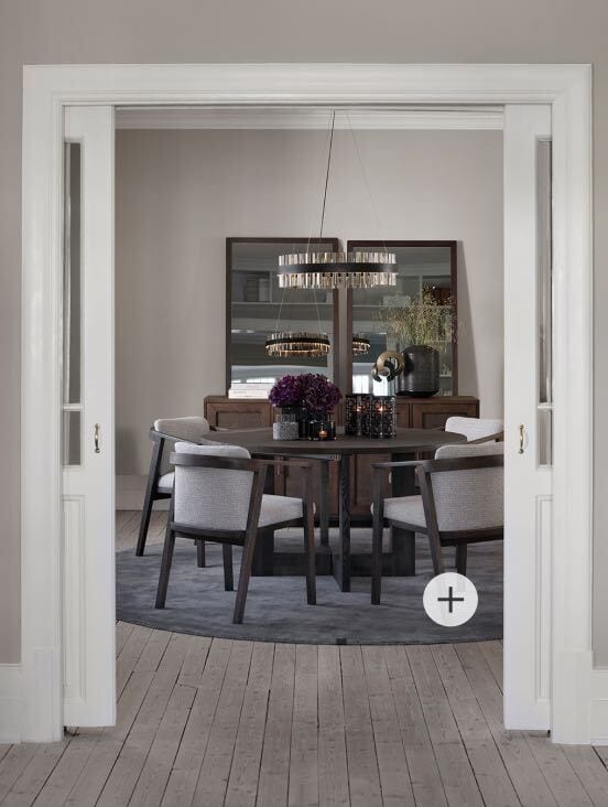 Interior design, Furniture, Table, Chair, Wood, Floor, Flowerpot, Plant, Bookcase, Flooring