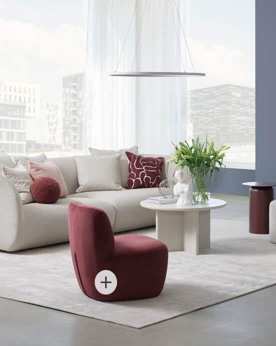 Interior design, Living room, Property, Furniture, Couch, Plant, Comfort, Grey, Rectangle, Floor