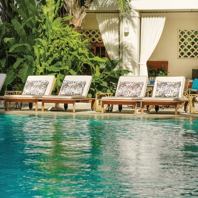 Body of water, Outdoor furniture, Plant, Nature, Wood, Chair, Leisure