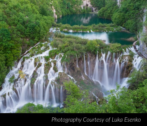Body of water, Natural landscape, Nature, Watercourse, Waterfall, Vegetation, Wilderness, Stream