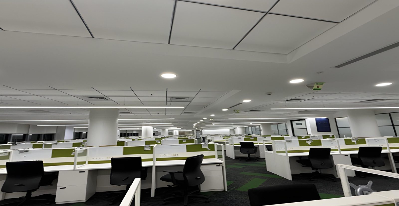 Interior design, Commercial building, Ceiling, Flooring, Floor, Lighting, Glass