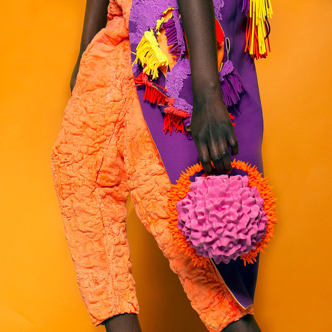 Flower, Orange, Sleeve, Textile, Waist, Gesture, Pink