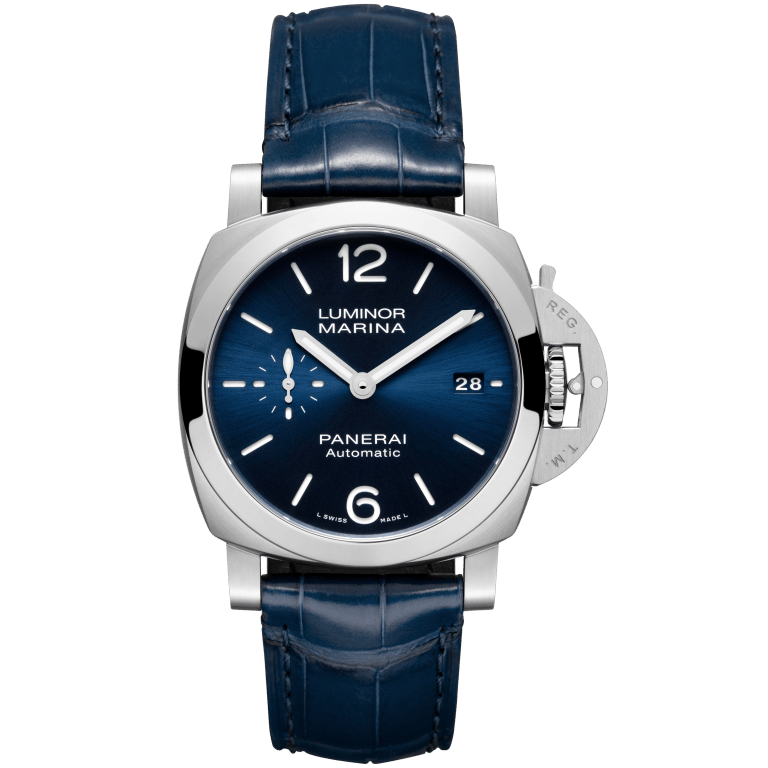 Analog watch, Blue, Strap