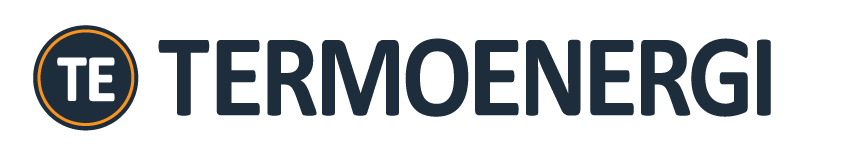 TERMOENERGI logo with a circular 'TE' emblem.