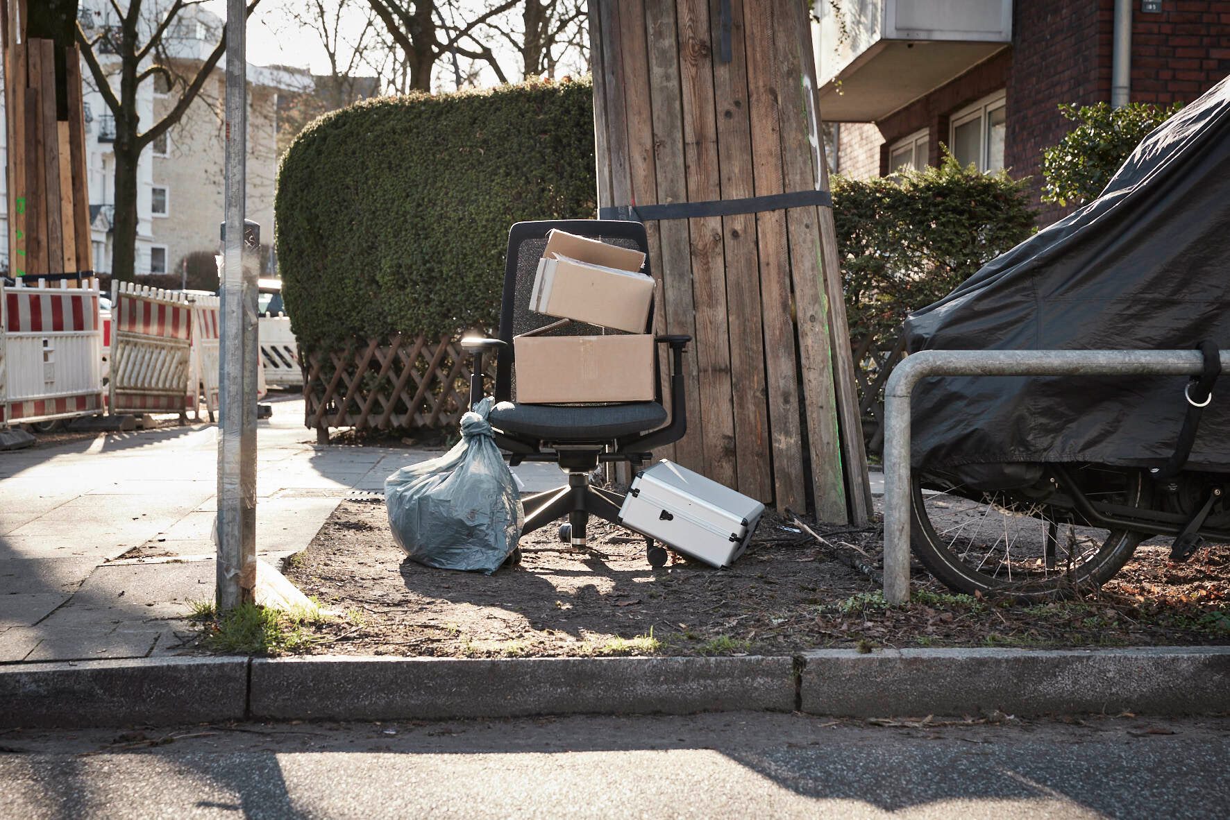 illegally disposed bulky waste