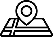 Location map icon.