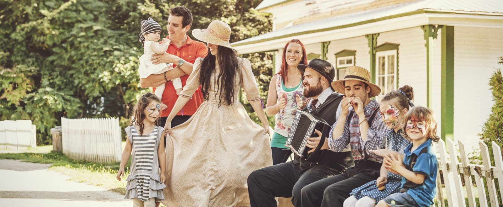 Free reed aerophone, Sun hat, Accordionist, Plant, Happy, Leisure, Fun