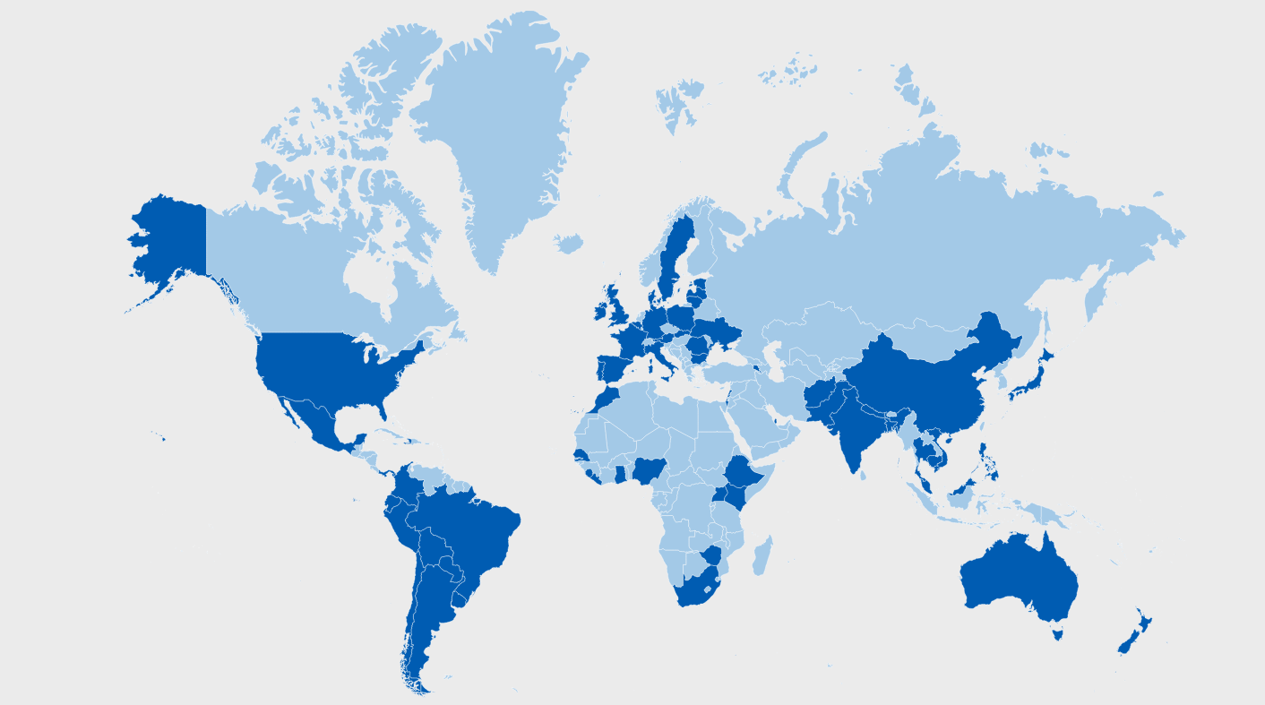 Map, World