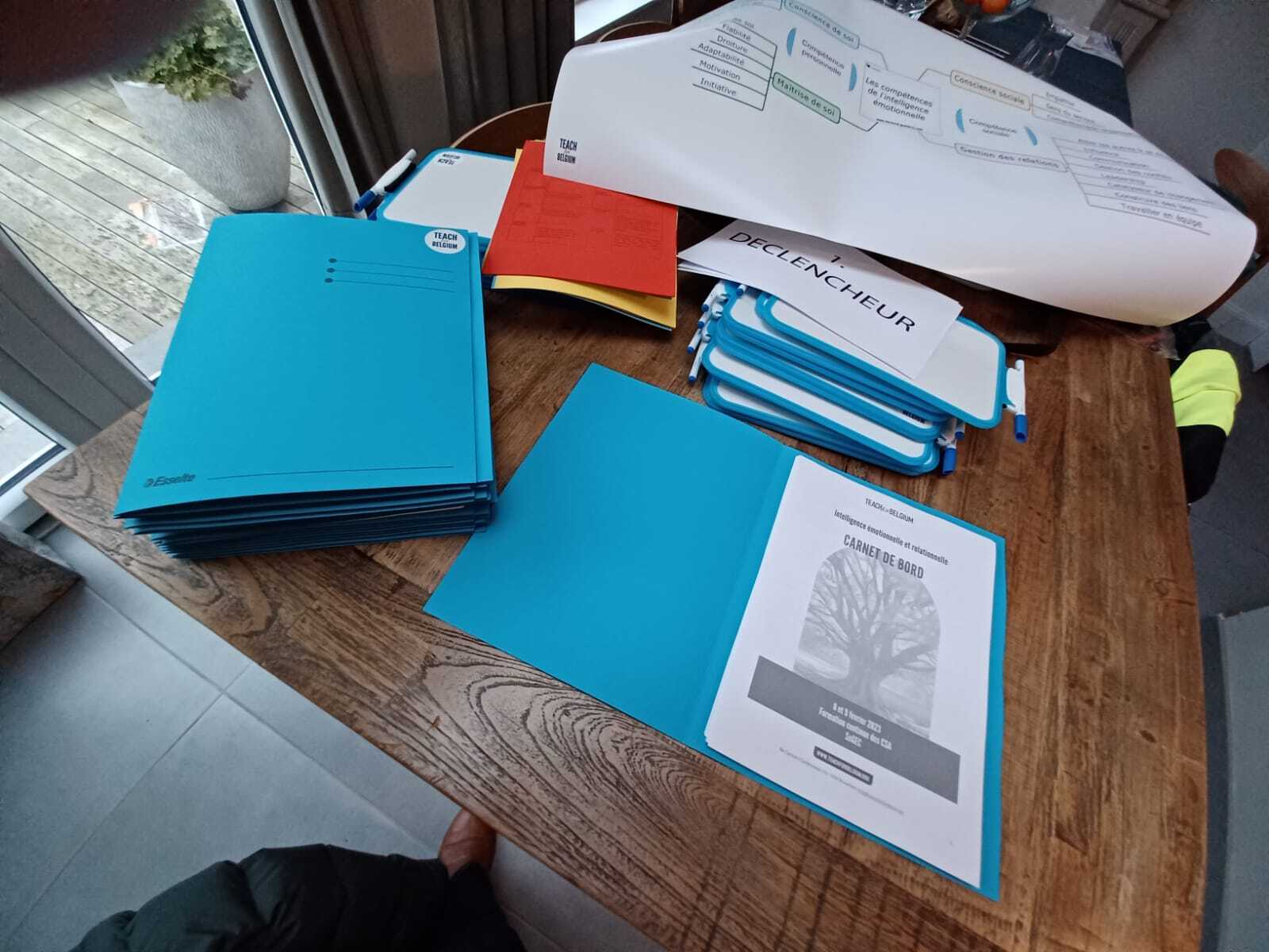 Office supplies, Table, Wood