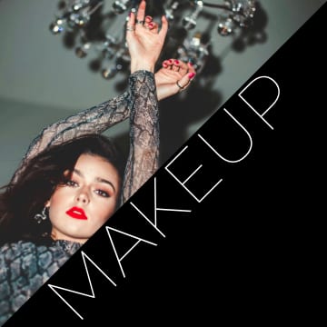Black hair, Eye shadow, Eyebrow, Lips, Eyelash, Beauty, Cosmetics, Lipstick, Makeover