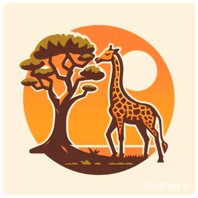 Plant, Giraffidae, Tree, Rectangle, Giraffe, Fawn