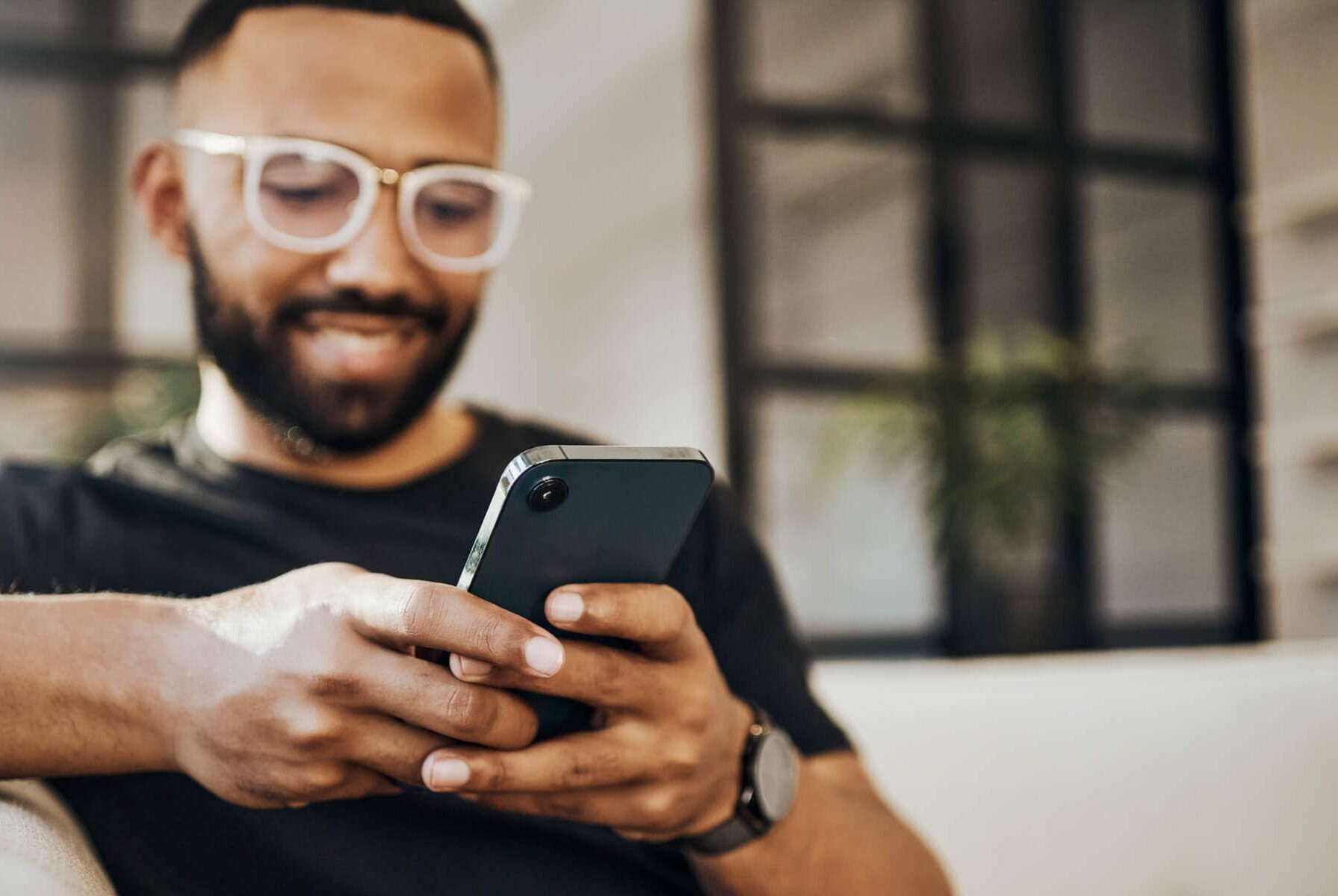 Vision care, Communication Device, Glasses, Smile, Watch, Hand, Beard, Eyewear, Gesture, Finger