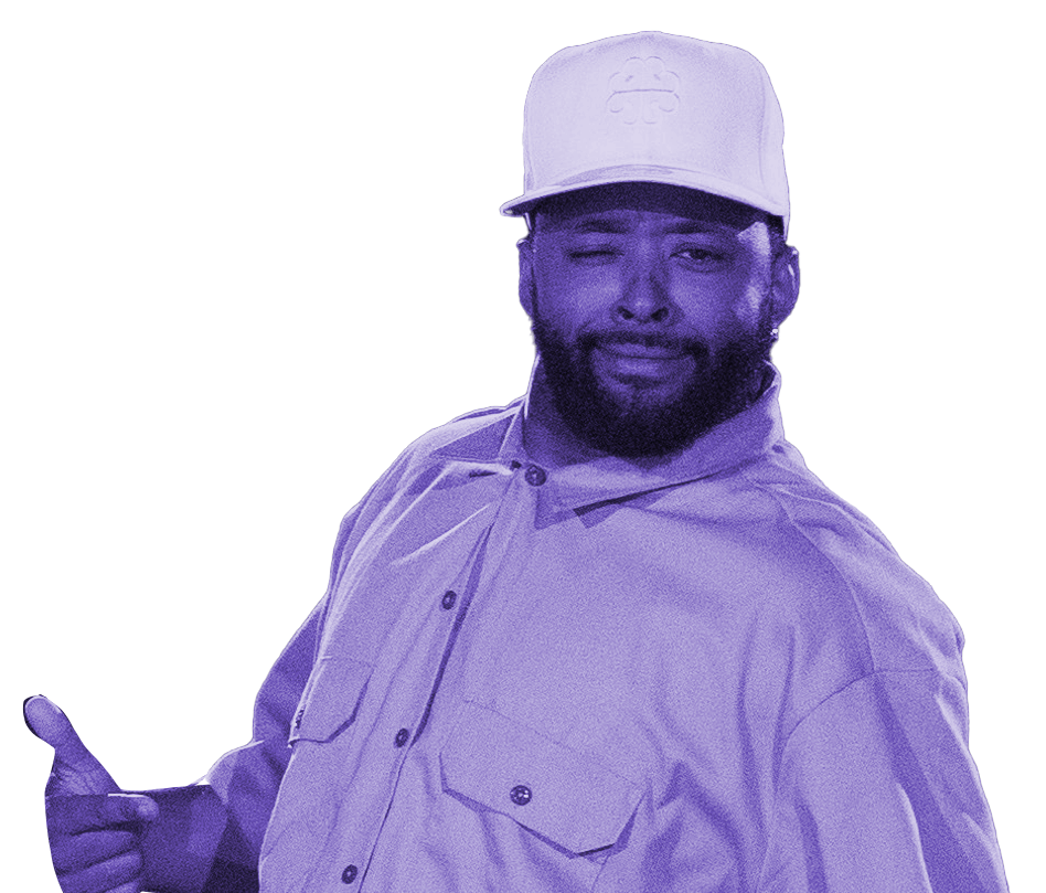 Clothing, Purple, Beard, Sleeve, Gesture, Violet