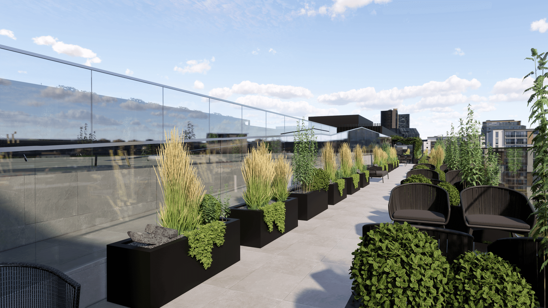 Urban design, Land lot, Cloud, Sky, Plant, Grass