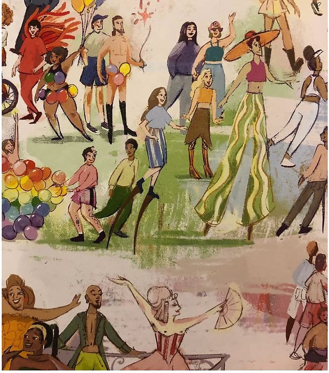 Performing Arts, Costume design, Art, Drawing, Painting, Entertainment, Illustration
