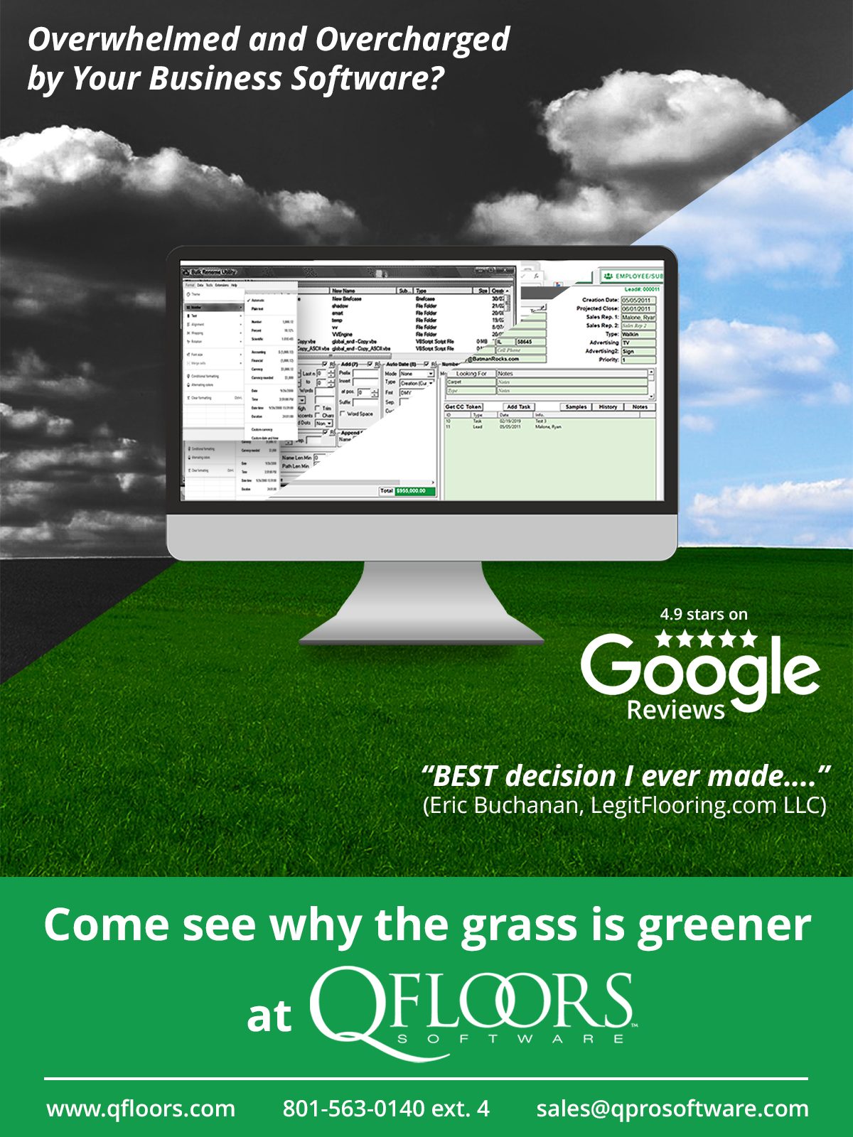 Personal computer, Cloud, Property, Product, Nature, World, Grass, Font