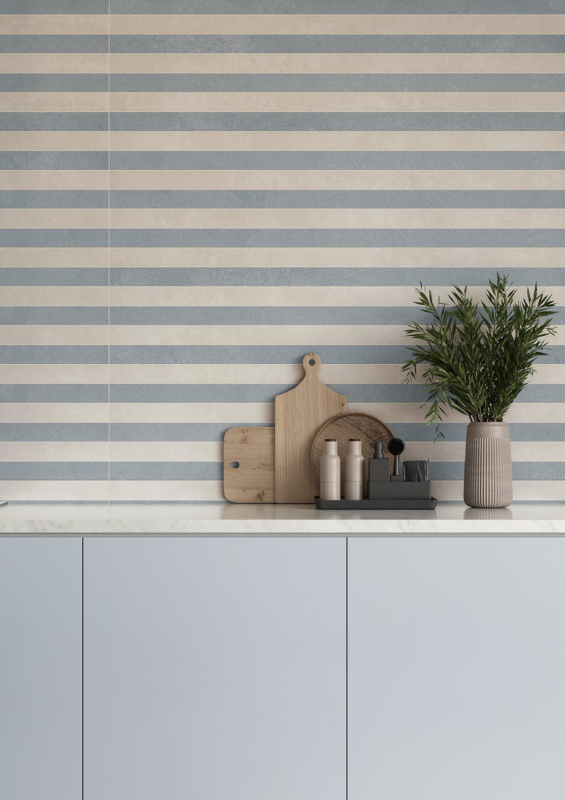 Window blind, Plant, Countertop, Flowerpot, Rectangle, Wood, Shelving, Cabinetry, Kitchen