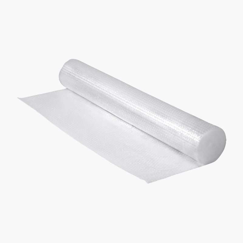 A white textured roll of material, partially unrolled.