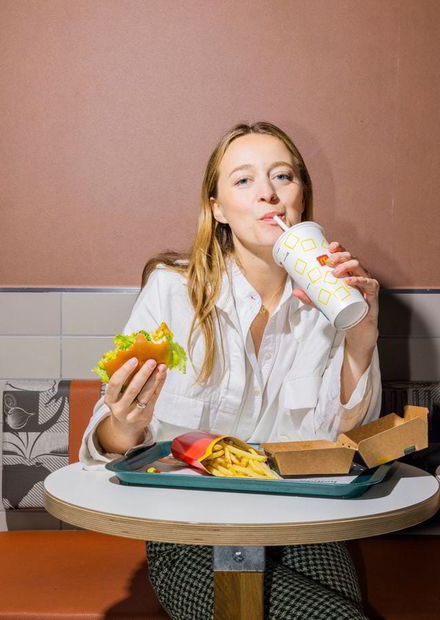 Food craving, Face, Tableware, Cuisine, Dress, Ingredient, Fruit, Table, Dish