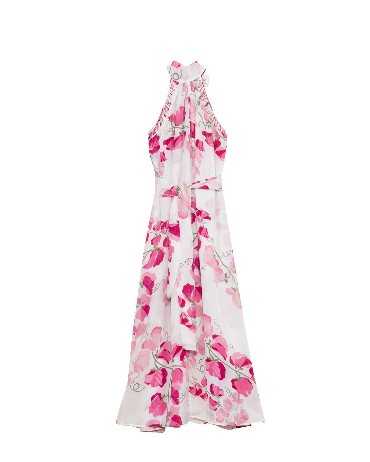 One-piece garment, Day dress, Flower, Sleeve, Waist, Bag