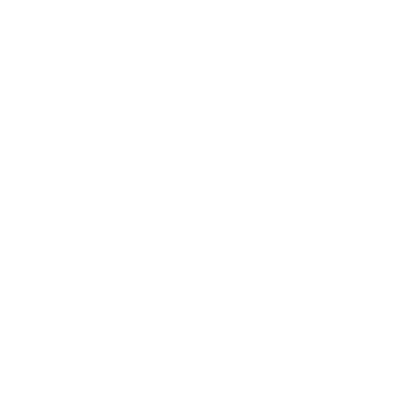 A white four-pointed star shape with curved sides on a black background, resembling a sparkle.