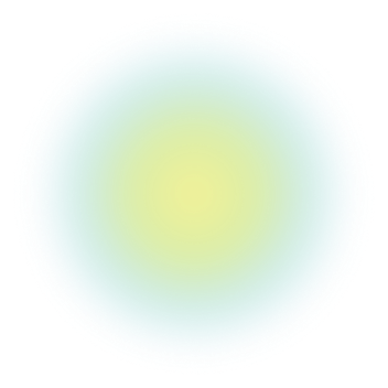 A soft, circular gradient with a pale yellow center fading to light blue and white.