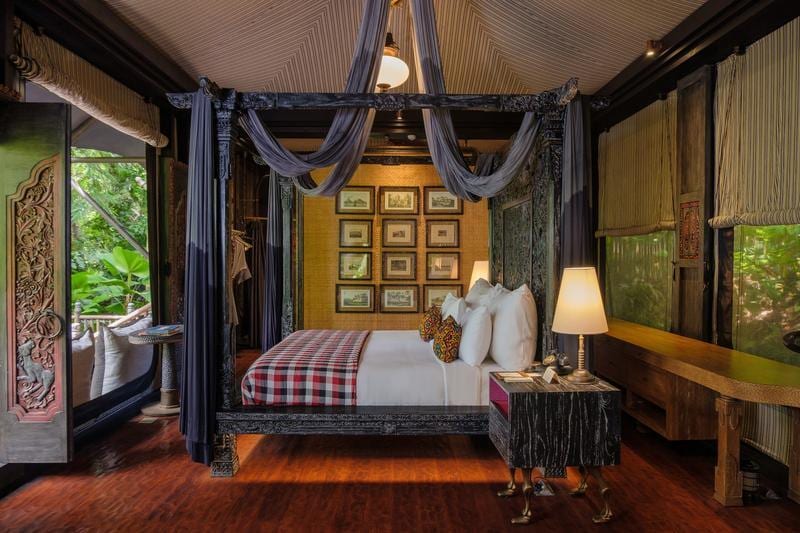 Bed frame, Furniture, Plant, Building, Window, Wood, Textile, Curtain, Comfort, Floor