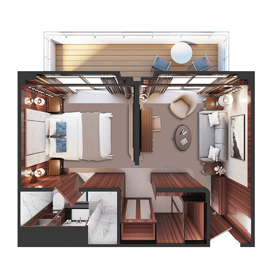 Interior design, Living room, Furniture, Building, Wood, Window, Table, Shelving, Floor, Couch