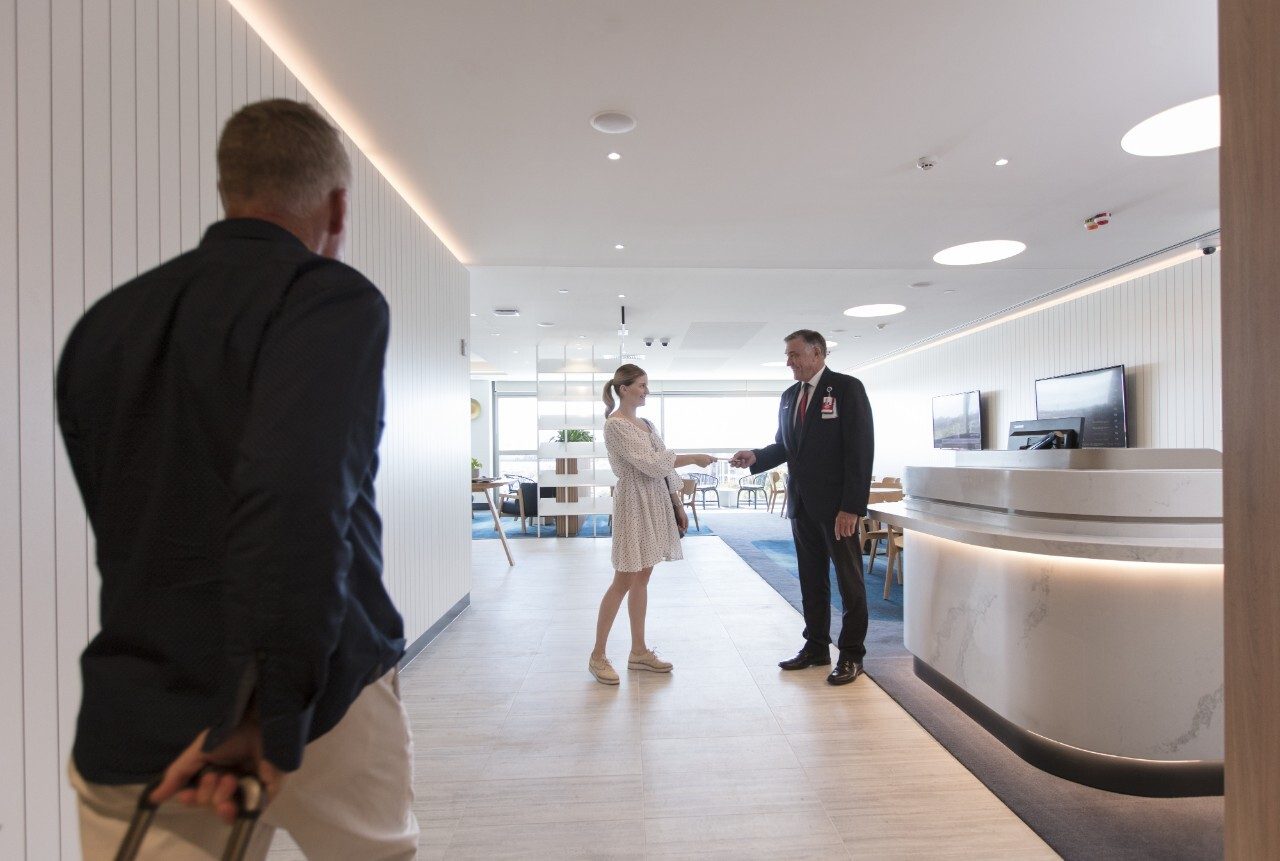 Automotive design, Trousers, Gesture, Building, Floor