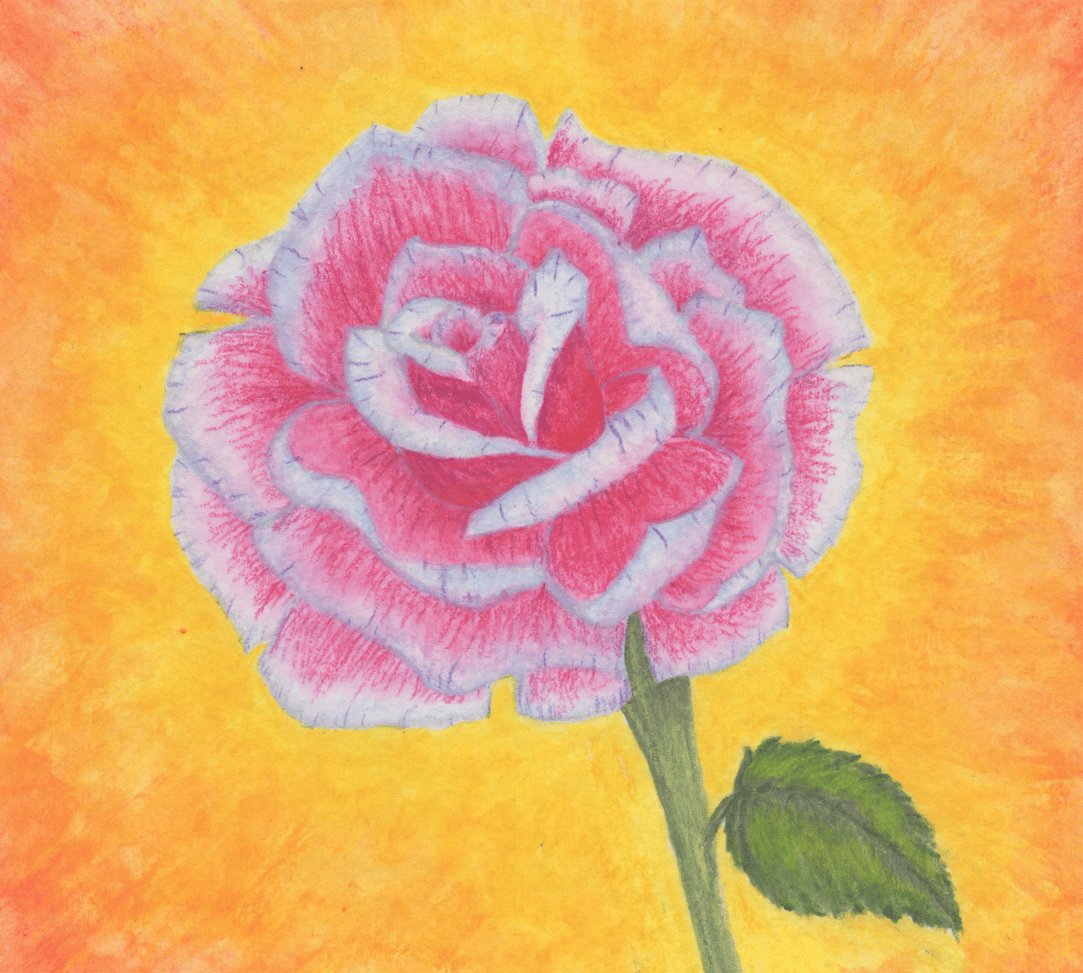 Creative arts, Flower, Plant, Paint, Petal, Painting, Art, Pink