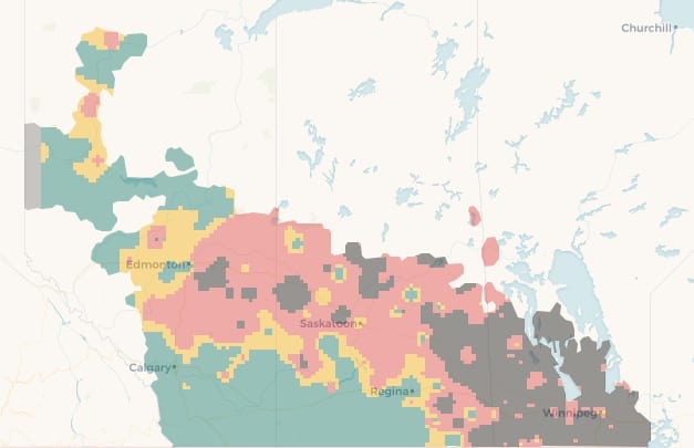 FHB risk map