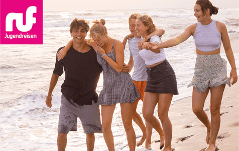 People on beach, Facial expression, Natural environment, Smile, Water, Vertebrate, Human, Fashion, Happy