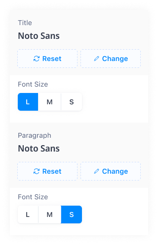 Rectangle, Font