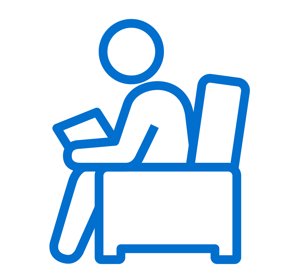 Azure, Chair, Gesture, Sharing, Font