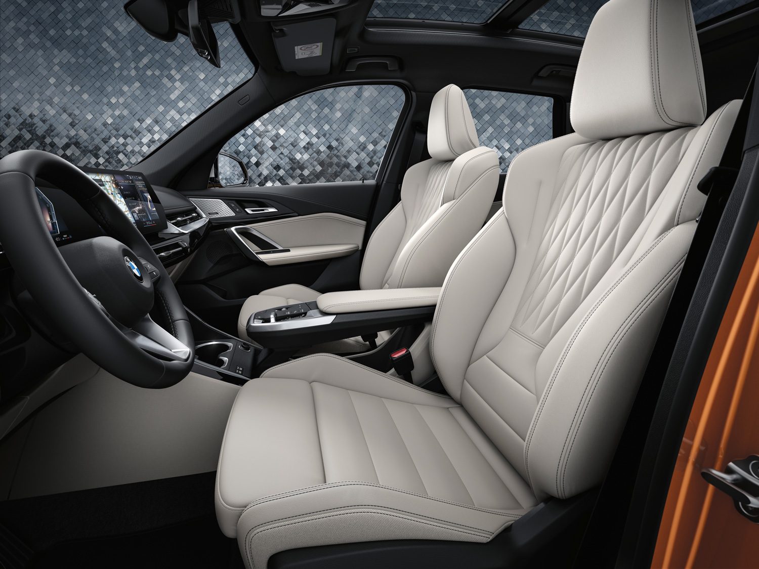 Car seat cover, Mode of transport, Motor vehicle, Automotive design, Gear shift, Steering wheel, Head restraint, Plant