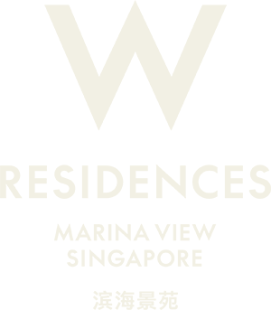 W Residences Marina View Singapore 滨海景苑 logo.