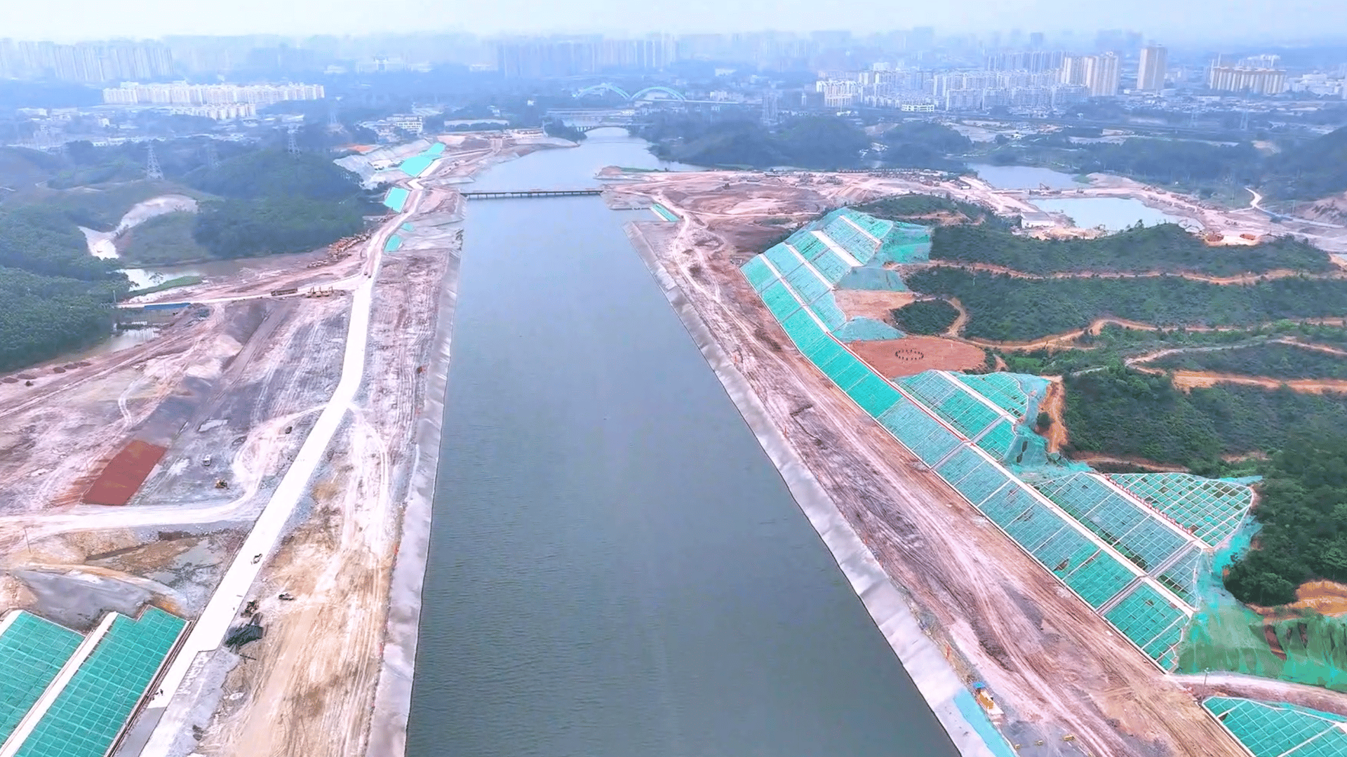 Coastal and oceanic landforms, Water resources, Urban design, Infrastructure, Sky, Bridge