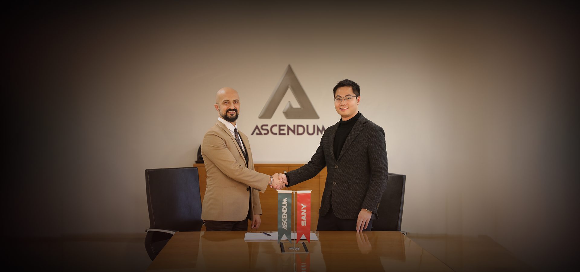 Smile, Coat, Standing, Gesture, Suit, Font