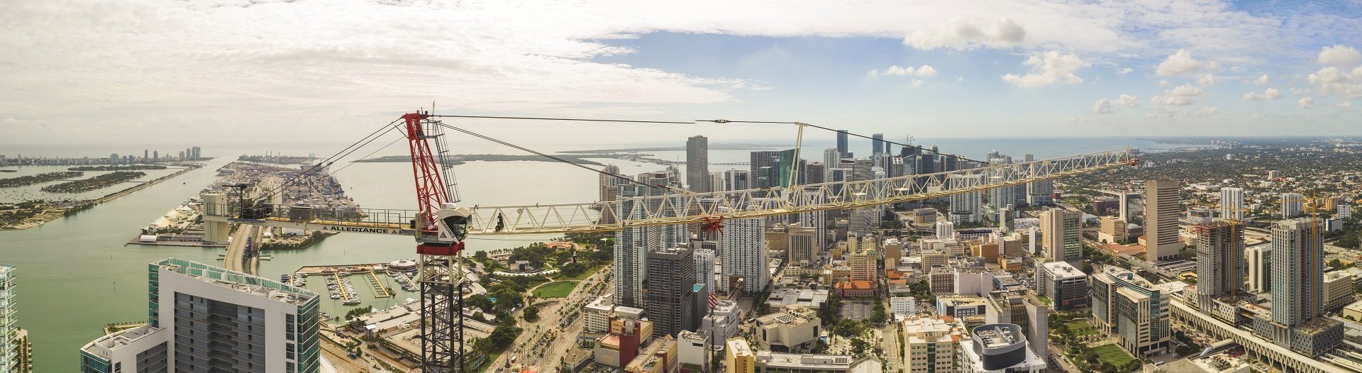 Tower block, Urban design, Sky, Cloud, Skyscraper, Building, Water, Condominium
