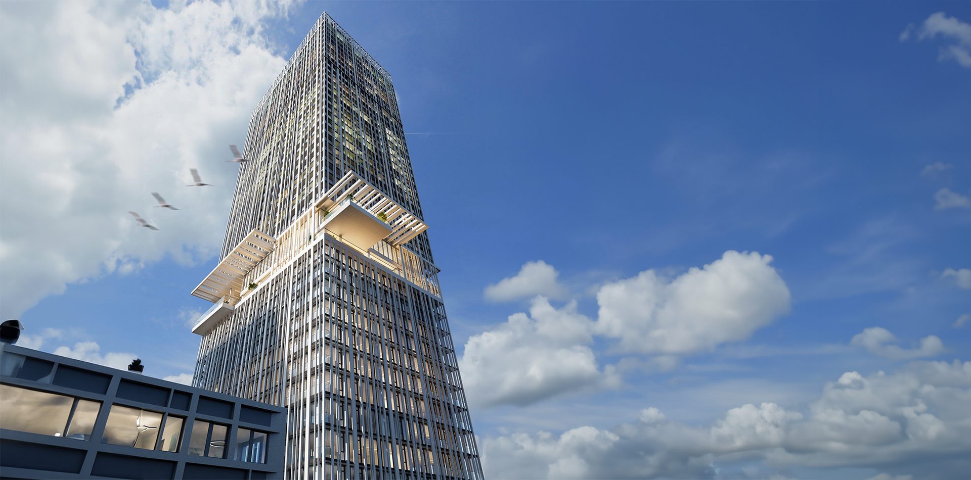 Tower block, Urban design, Cloud, Sky, Building, Skyscraper, World, Condominium