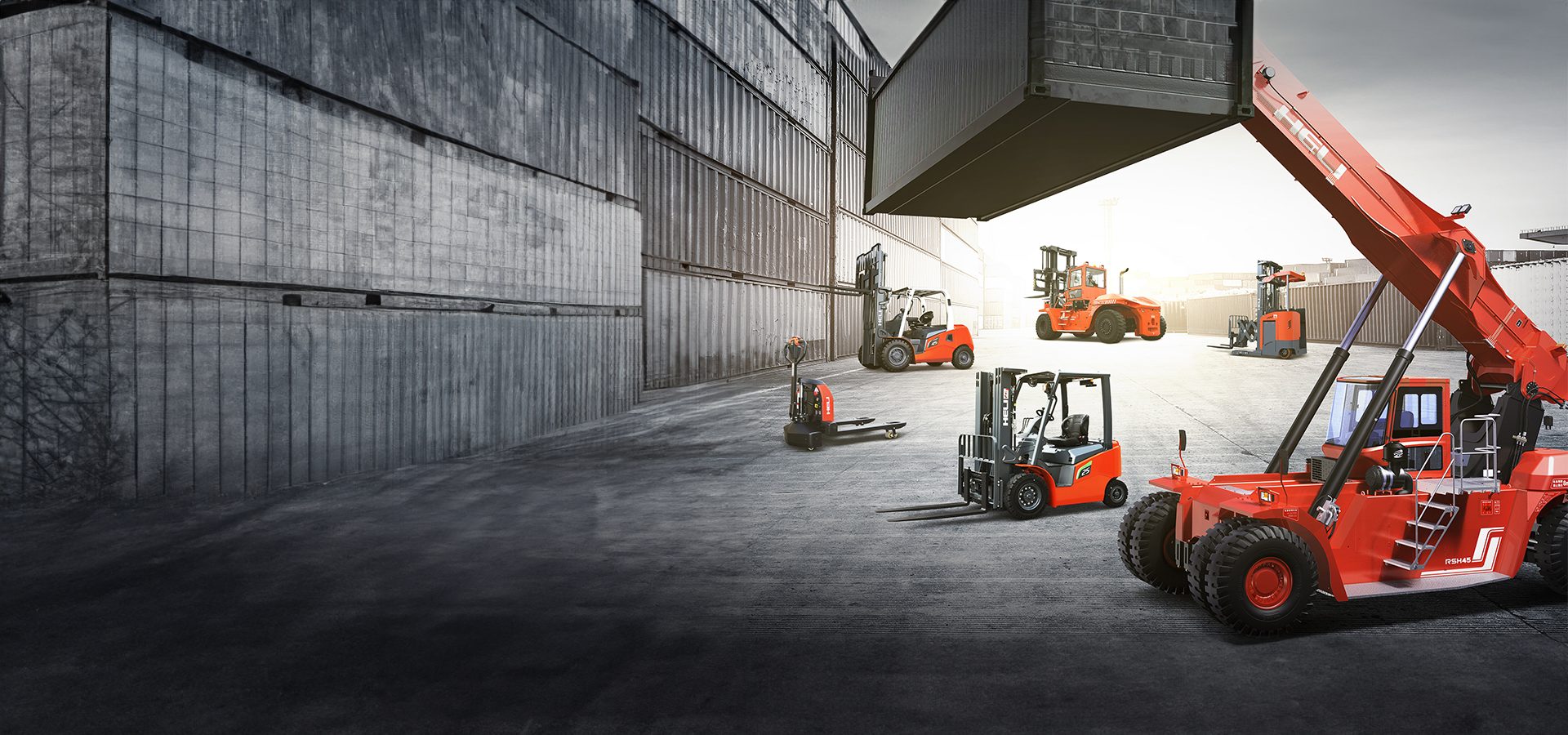 Automotive tire, Road surface, Forklift truck, Wheel, Building, Vehicle, Wood, Asphalt, Tread