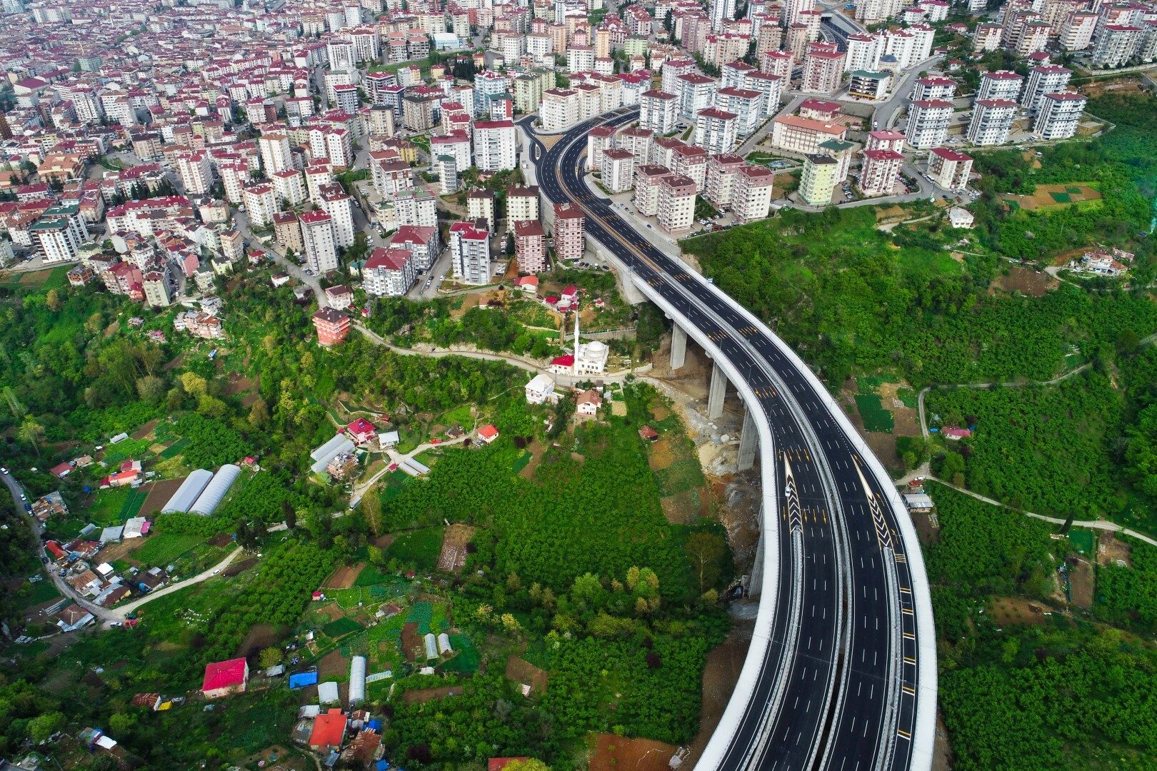 Urban design, Residential area, Building, Plant, Infrastructure, Architecture, Tree, Thoroughfare, Cityscape, Neighbourhood
