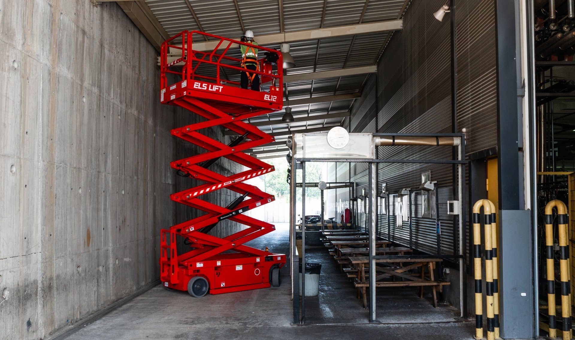 Automotive design, Stairs, Wood, Fixture, Red