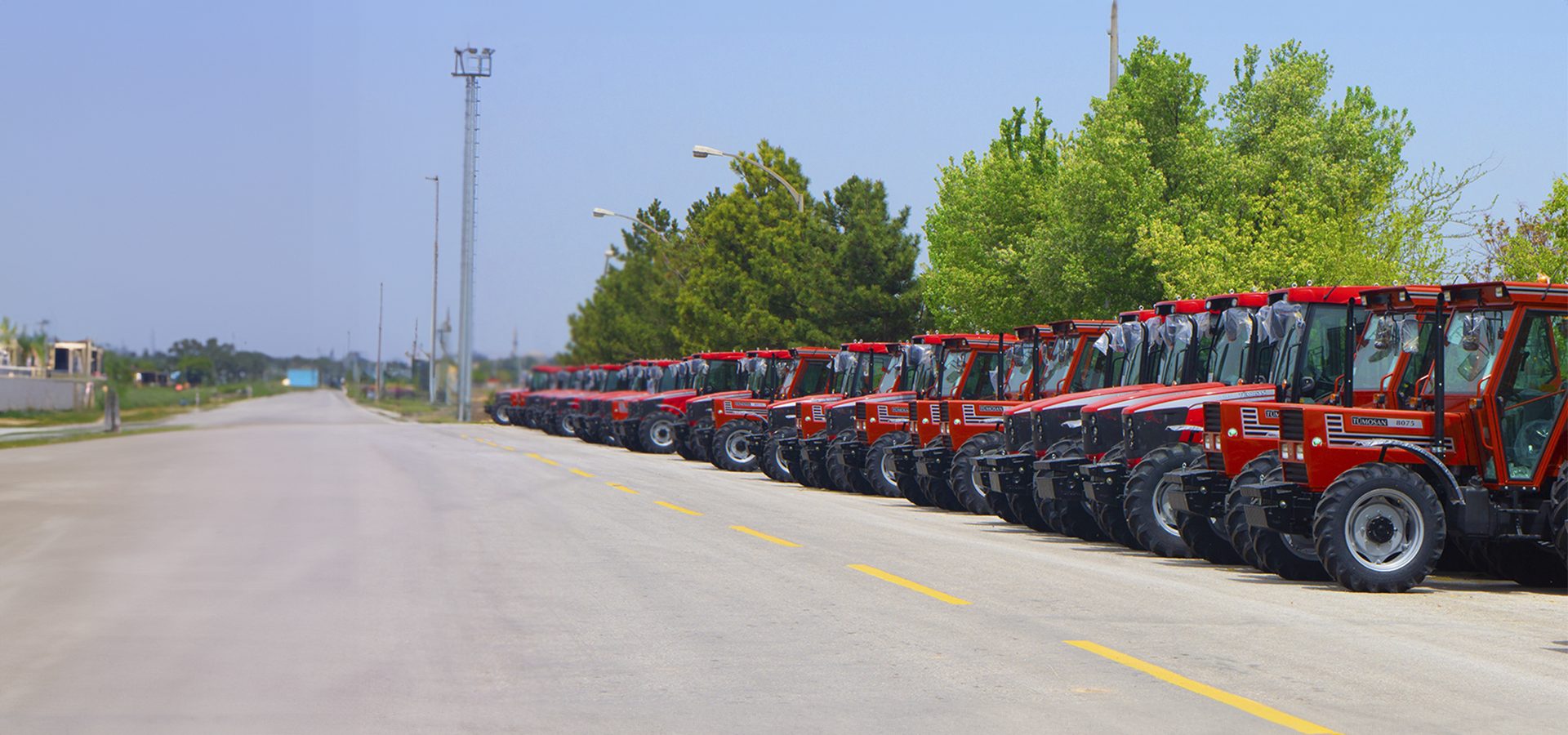 Motor vehicle, Automotive tire, Road surface, Wheel, Sky, Plant, Truck, Asphalt