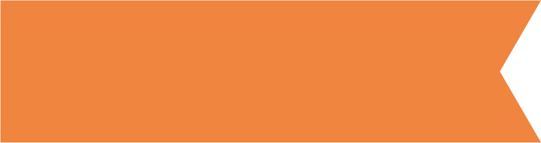 Orange banner shape.