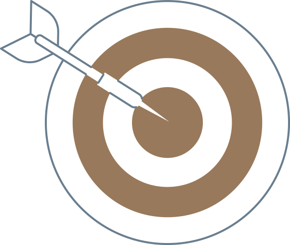 graphic of a bullseye