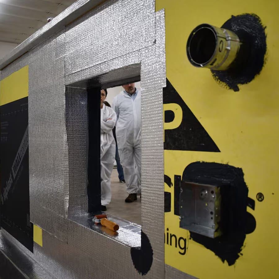 Siplast WALLcontrol™ product install.