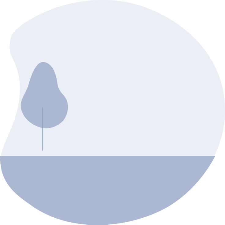 background shape  of tree on land